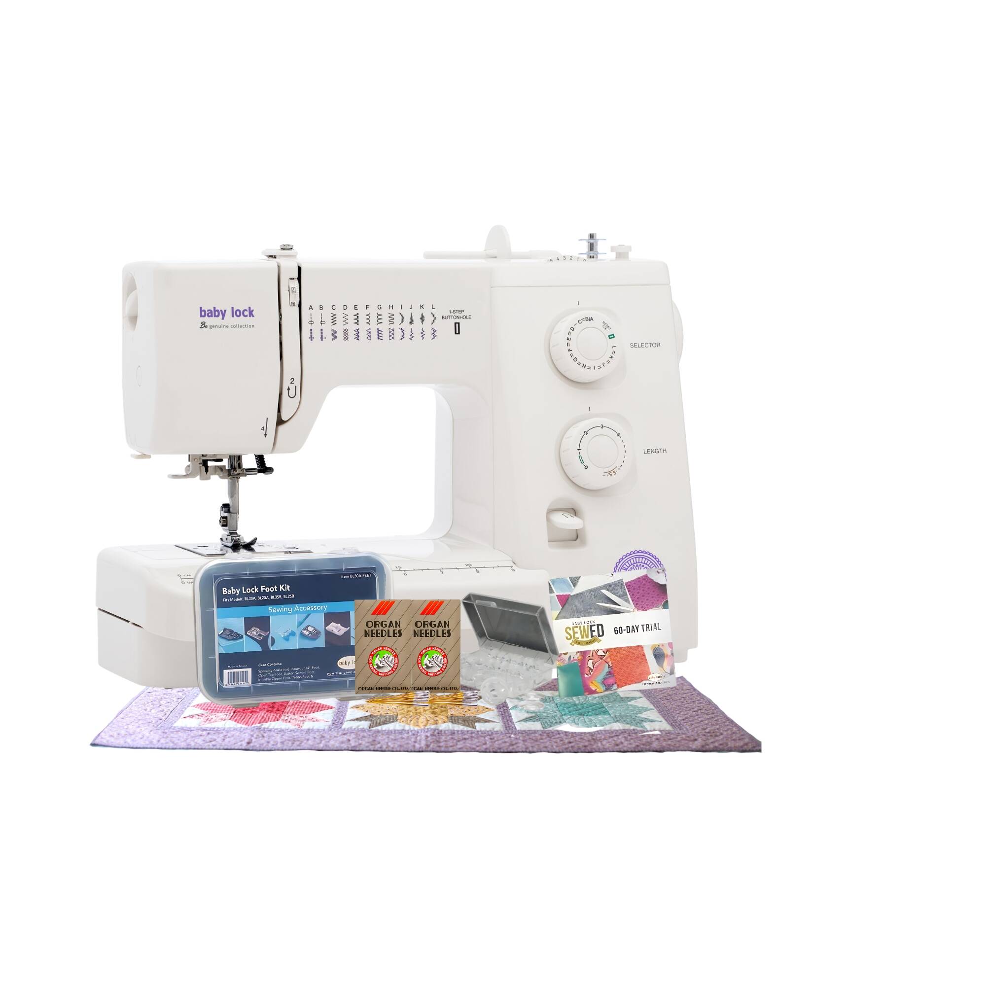 BABY L 魔除セット Baby Lock Zeal | Missouri Sewing Machine Company
